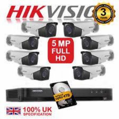 HIKVISION 7216HUHIF2S PLUS 16CAMS HIKVISION DS2CE16H1T-IT 5MPIXEL KIT 501 ετοιμο προς εγκατάσταση