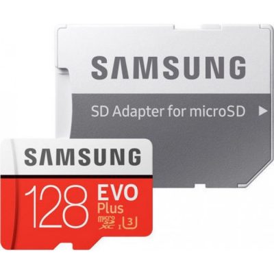 EVO Plus 128GB MicroSDXC with SD Adapter