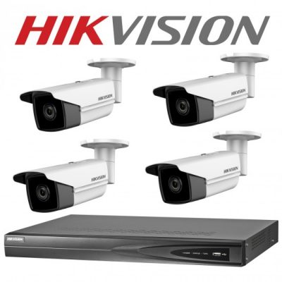 HIKVISION 4CH 2MPIXEL WIRED IP CAMERA KIT NV003