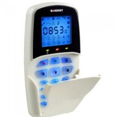 RISCO LightSYS RP432KPP LCD KEYPAD w/PROXIMITY Πληκτρολόγιο LCD με Proximity Μεγάλη Οθόνη 7"