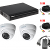 DAHUA HCVR4104C-S3 PLUS 2 CAMS DAHUA HDW1000R PLUS POWER SUPPLY PLUS 2X10m cctv cable