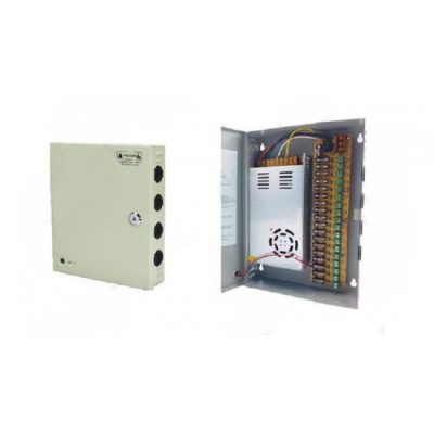 ANGA CP1209-30A-18 Σταθεροποιημένο τροφοδοτικό 12V / 30A, 18 εξόδων