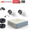 HIKVISION 2 MPIXEL bullet camera CCTV KIT 1208 δύο καμερών