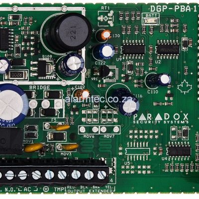 Paradox ps17  μονάδα τροφοδοσίας ισχύος γιά πίνακες digiplex EVO. Eίναι ;ένα  πλήρως εποπτευόμενο τροφοδοτικό 12V 1,7Α  που συνδέεται μεσω BUS με τον πίνακα PARADOX DIGIPLEX EVO